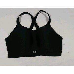 Under Armour Continuum Mid Sports Bra Medium Support Size 1X 48 50 Black